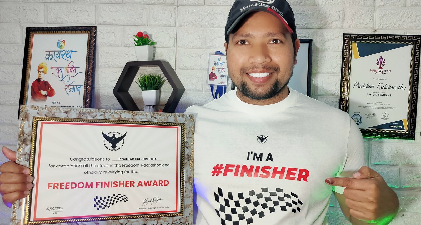 freedom finisher award